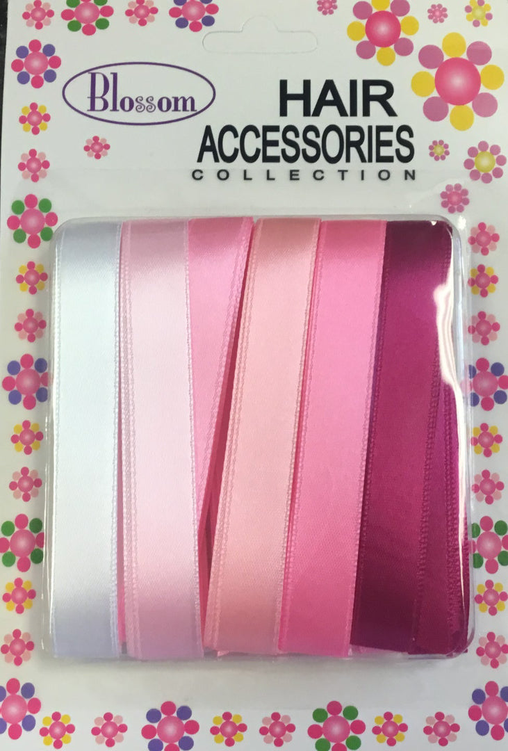 Tam's Natural Solutions Hair Accessories Blossom Pink Hair Ribbons