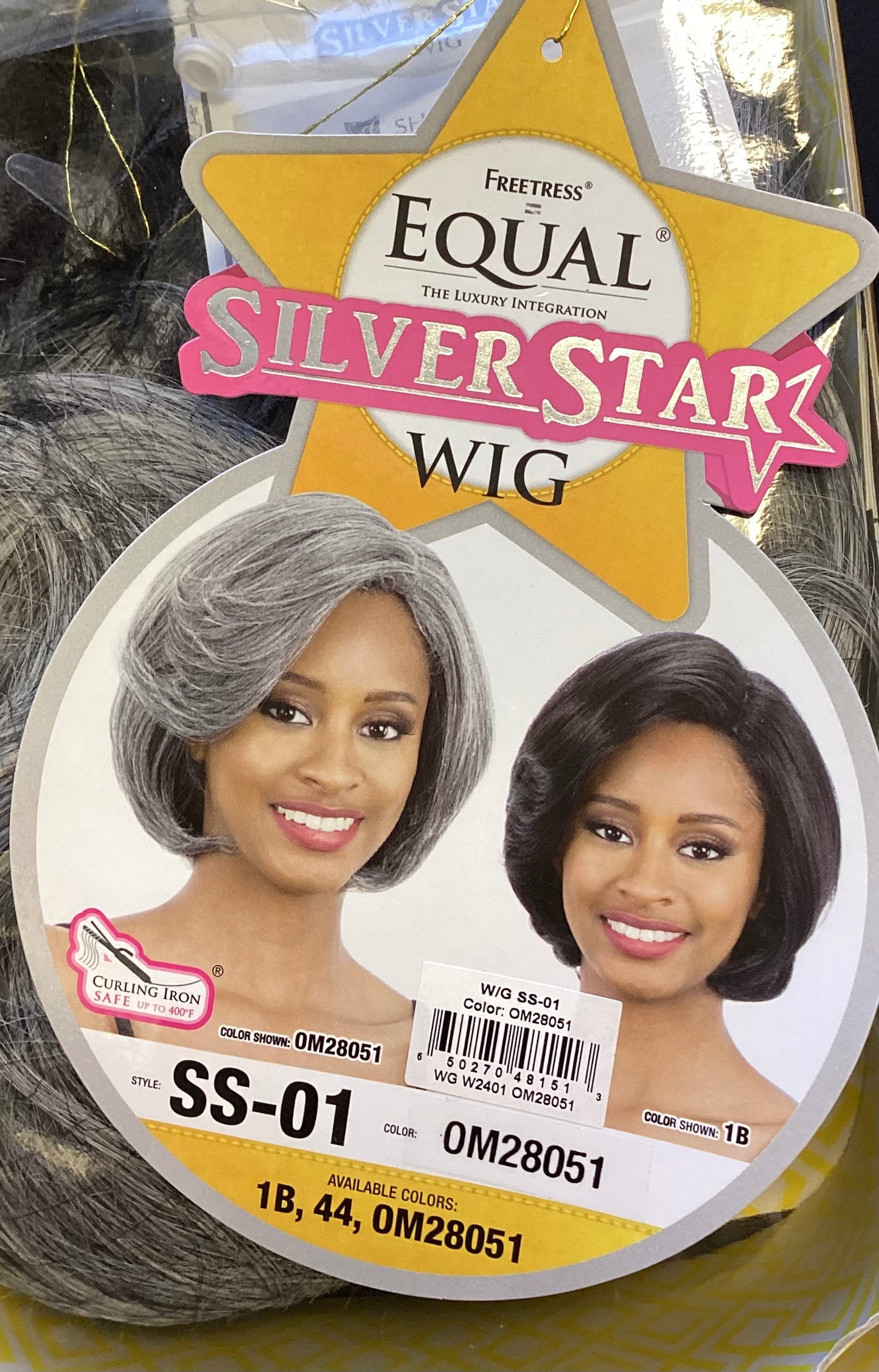 Silver Star Wig Color OM28051