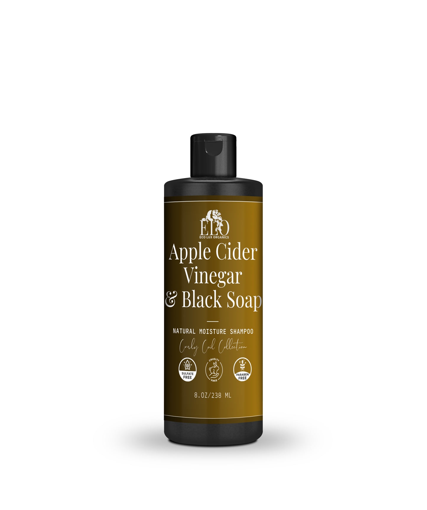 Apple Cider Vinegar & Black Soap Moisturizer Shampoo