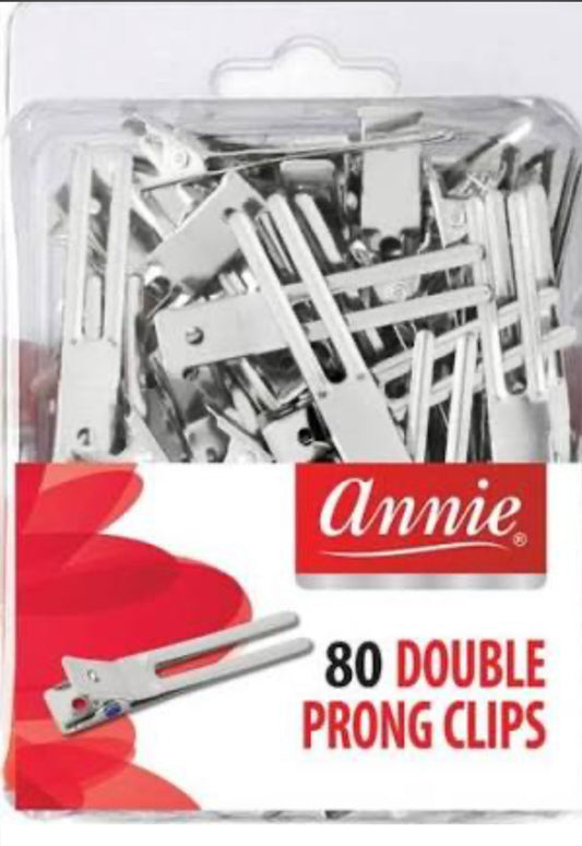 Double Prong Clips 80 Count