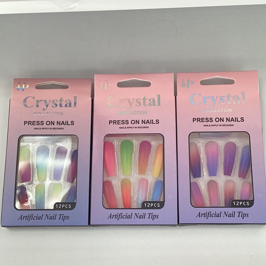 Crystal Collection Neon Presson Nails