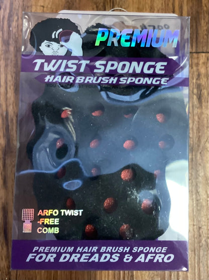 Premium Twist Sponge With Comb