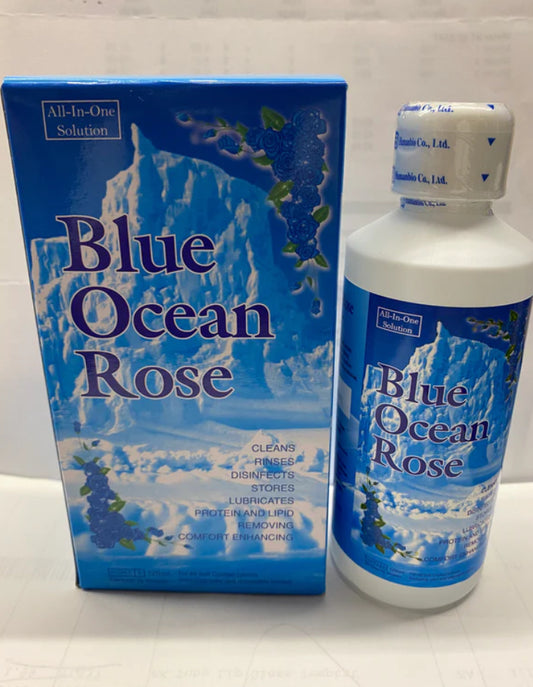 Blue Ocean Rose Contact Solution
