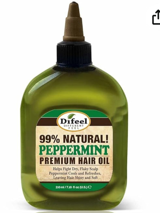 Difeel Hair Oil-Peppermint