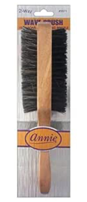 Annie- 2 Way Wooden Wave Brush