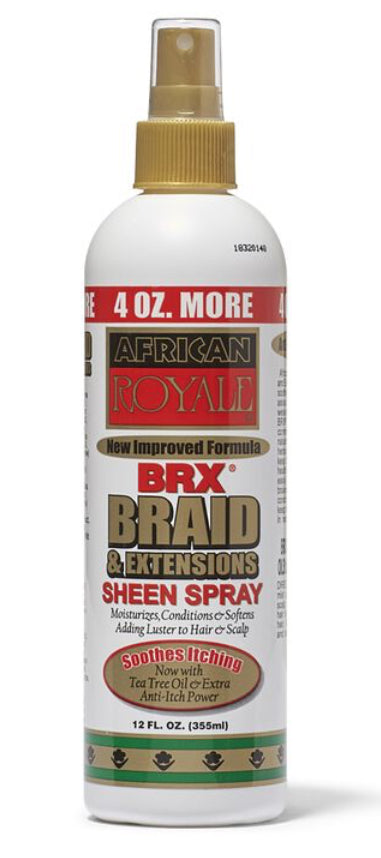 African Royale Brx Braid Sheen Spray
