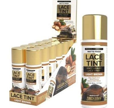Warm Brown Lace Tint Finishing Spray