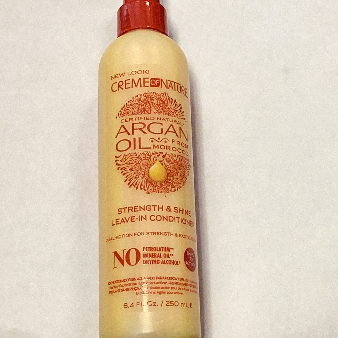 Crème of nature Argan oil leave-in conditioner