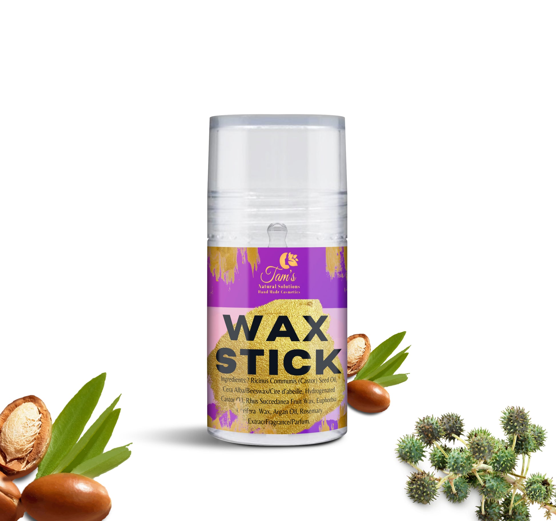 Wax Stick for Styling 2.5 oz - Tam's Natural Solutions