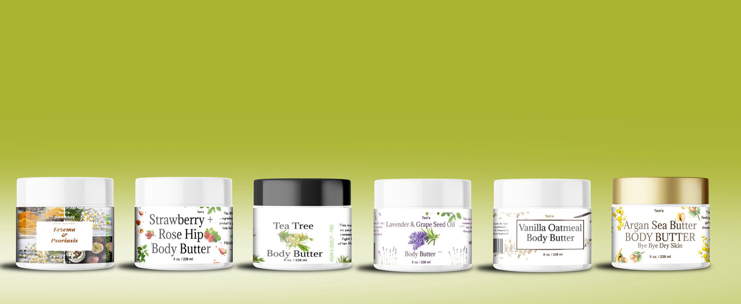 Body Butters. Pick your Scent - Tam's Natural Solutions