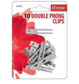 Double prong clips - Tam's Beauty Supply 