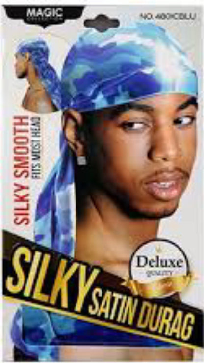 Silly Satin Deluxe Camo Durag - Tam's Beauty Supply 