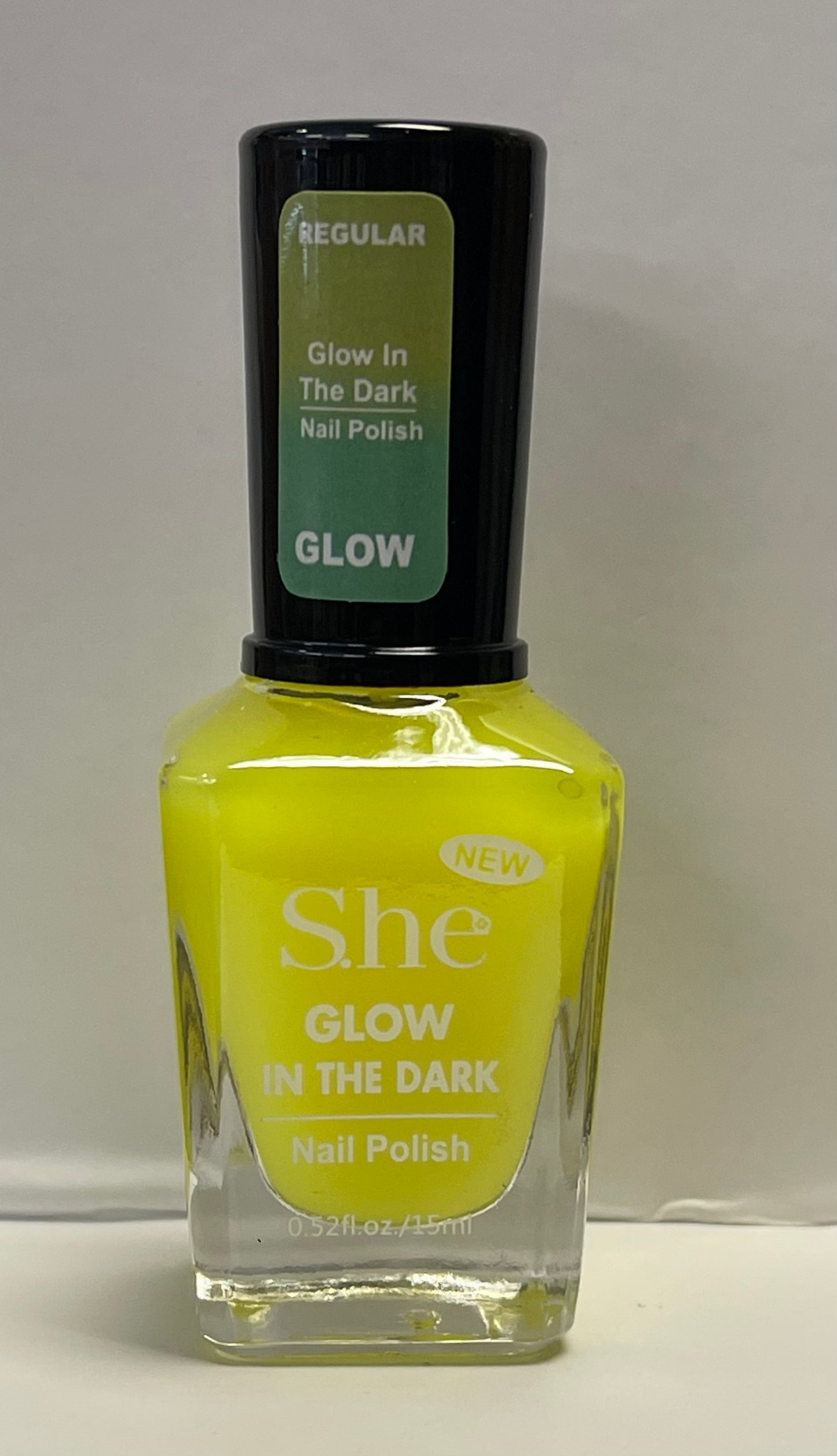 Glow in the dar nail polish (yellow) - Tam's Natural Solutions