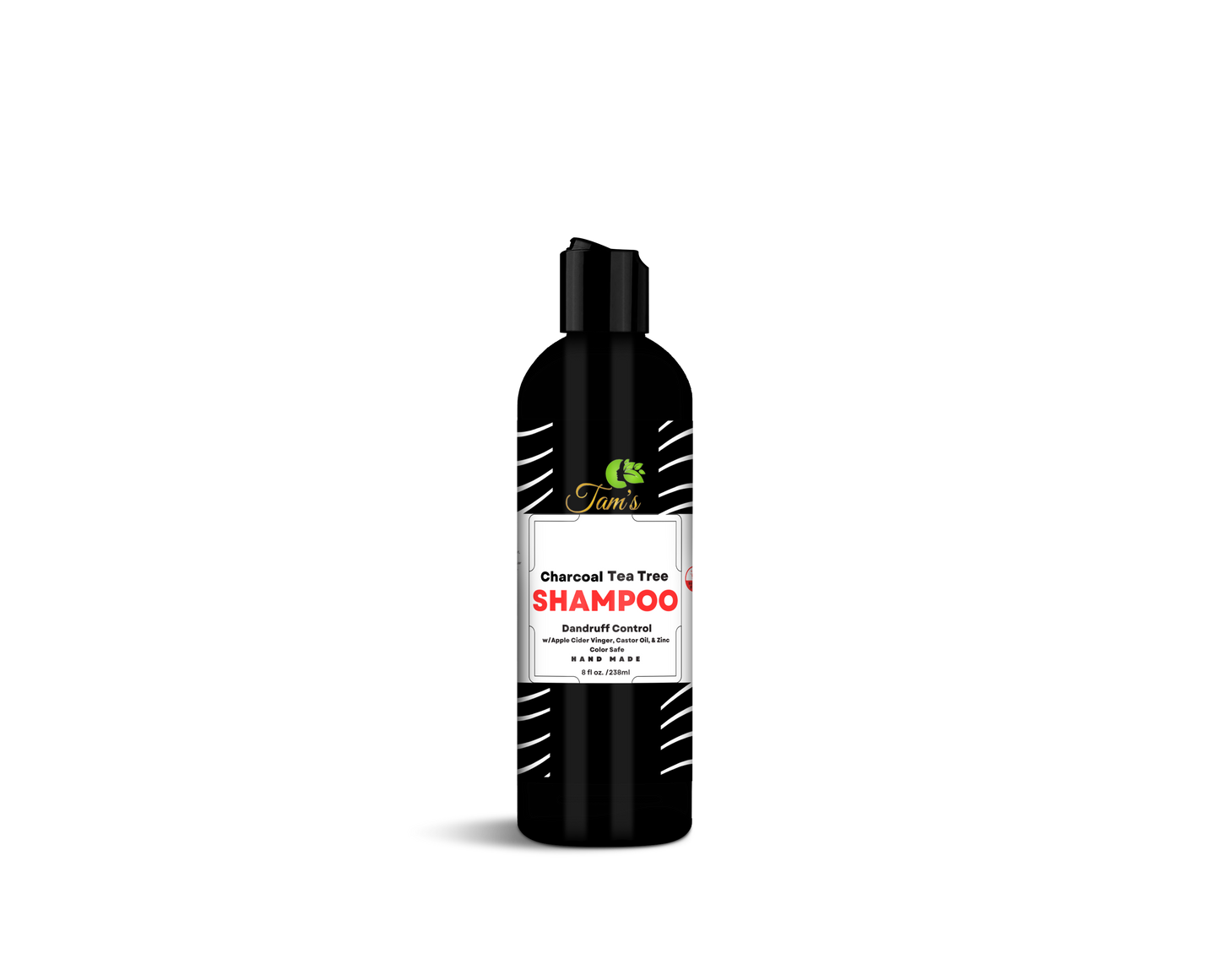 Charcoal Tea Tree Detoxifing Shampoo - Tam's Products