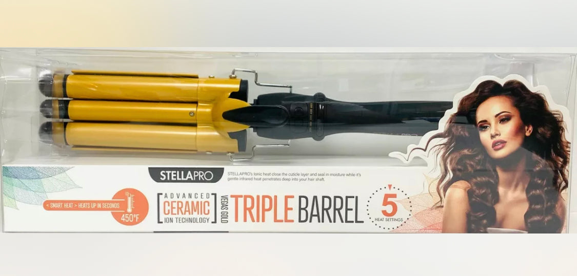 stella pro triple barrel 1” - Tam's Beauty Supply 
