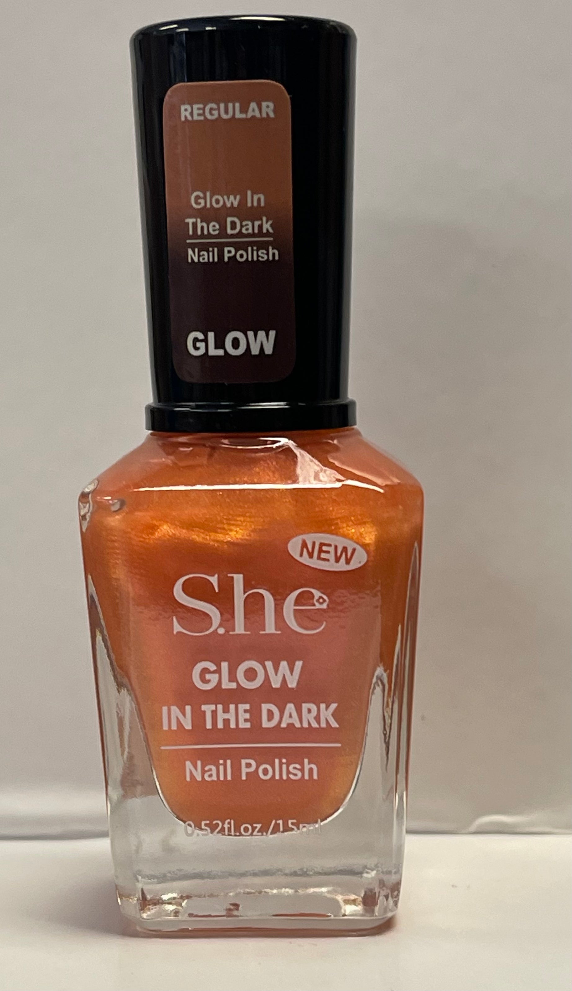 Glow in the dar nail polish (peach) - Tam's Natural Solutions