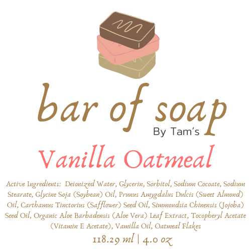 Vanilla Oatmeal - Tam's Natural Solutions