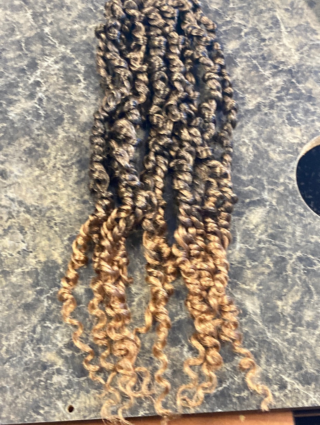 12' Synthetic Spring Twist Crochet Braids Pre-Looped Braiding Hair