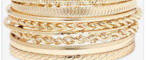 Gold Pastel Bracelet Collection - Tam's Beauty Supply 