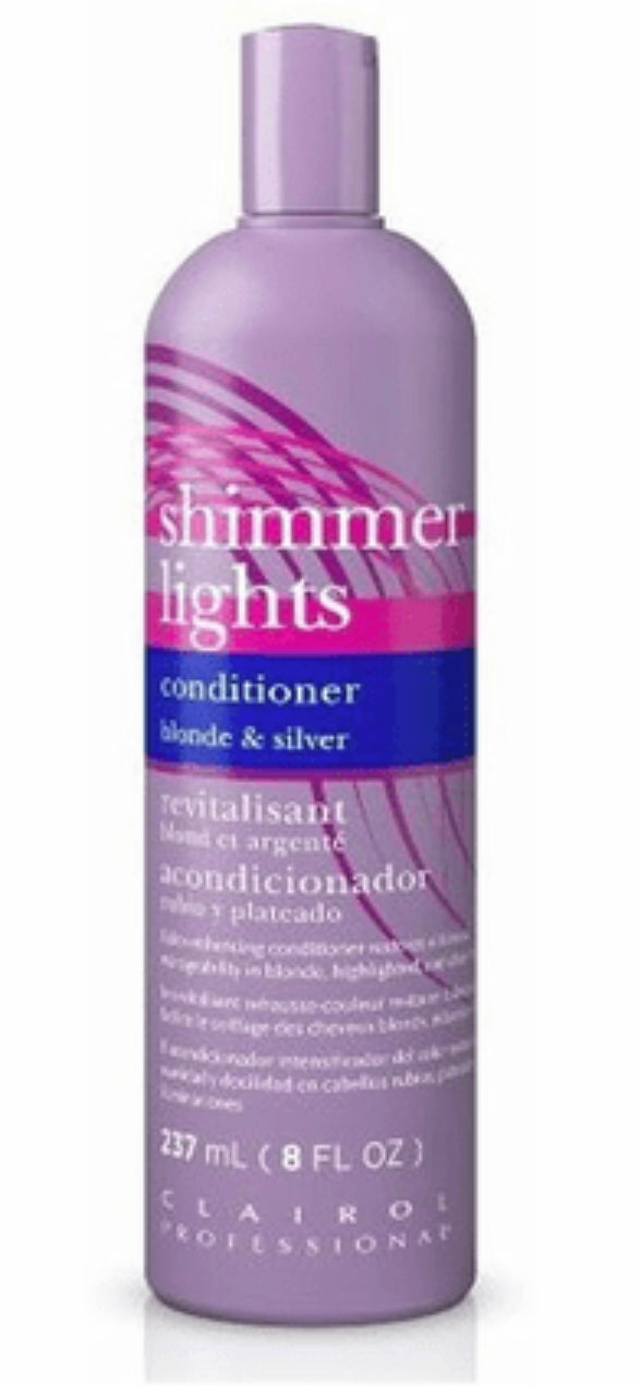 Clairol Professional Shimmer Lights Conditioner 8oz - Tam's Beauty Supply 