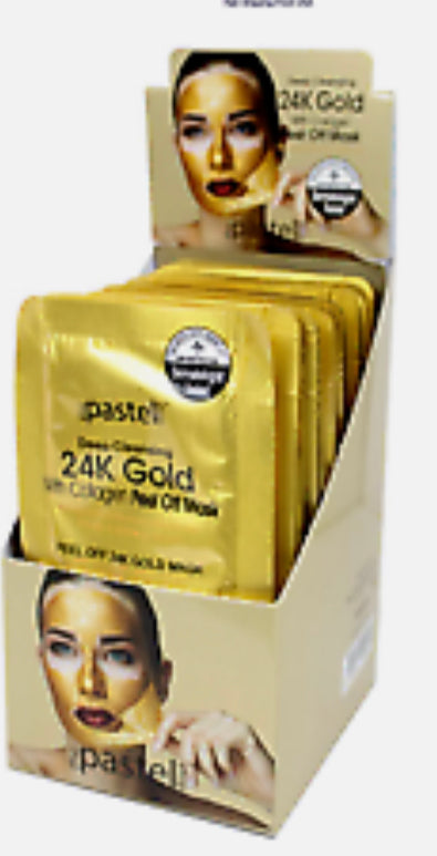 24k Gold Peel off face mask - Tam's Natural Solutions