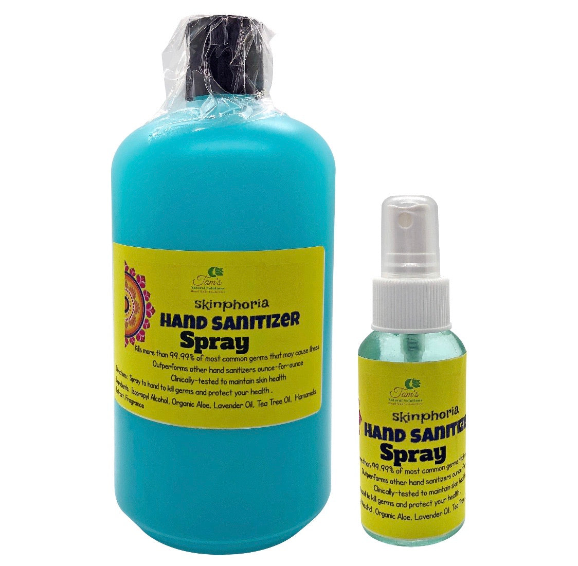 Hand Sanitizer Spray Kills 99.9% of Germs - Tam's Natural Solutions
