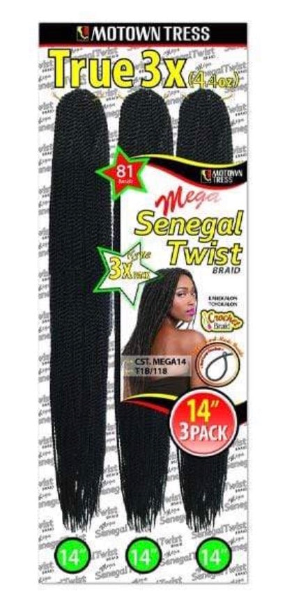True 3X Pack Crochet Twist 81 Strands 20” - Tam's Beauty Supply 