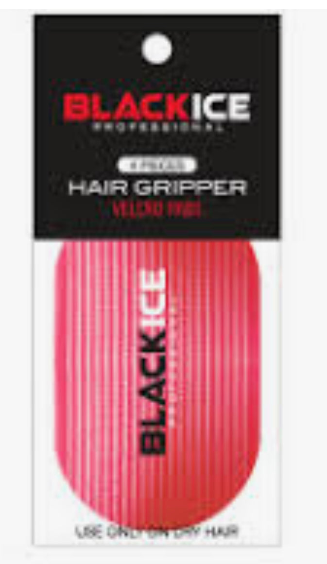Black Ice Hair Gripper Red (2pc) - Tam's Natural Solutions