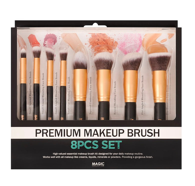 Premium Makeup Brush 8pcs Set - Tam's Natural Solutions